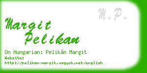 margit pelikan business card